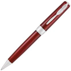 Pineider Full Metal Jacket Ballpoint Pen, Army Red