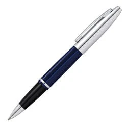 Cross® Cross Calais Rollerball Pen, Blue Lacquer & Chrome