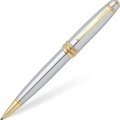 Cross® Cross Bailey Ballpoint Pen, Medalist Chrome & Gold