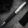 Conklin Duragraph Special Edition Royal Ballpoint Pen, Leather & Chrome