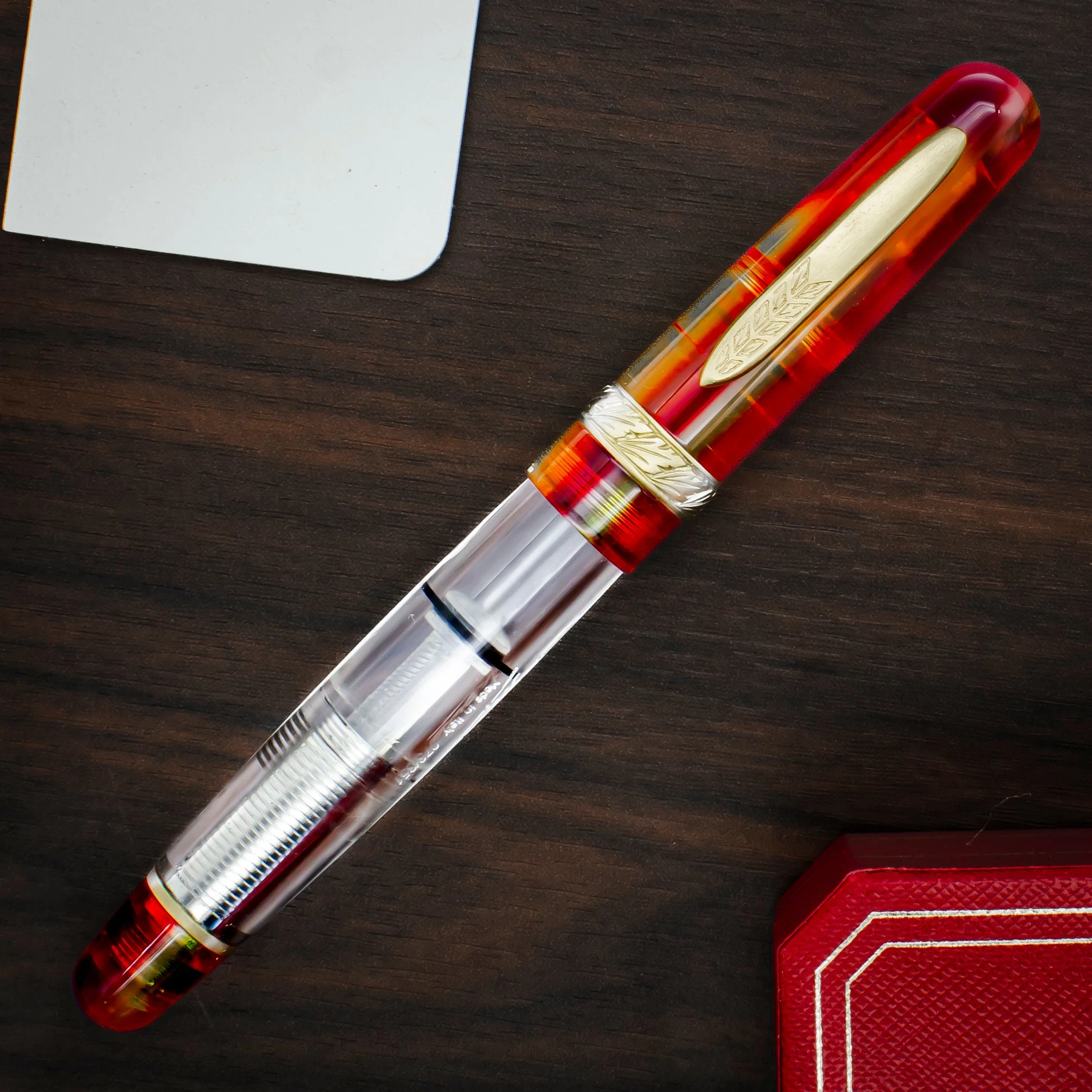 Stipula Etruria Rainbow Full Magma Limited Edition Fountain Pen - Image 2