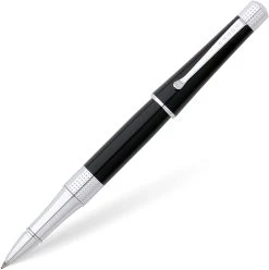 Cross® Cross Beverly Rollerball Pen, Black Lacquer & Chrome