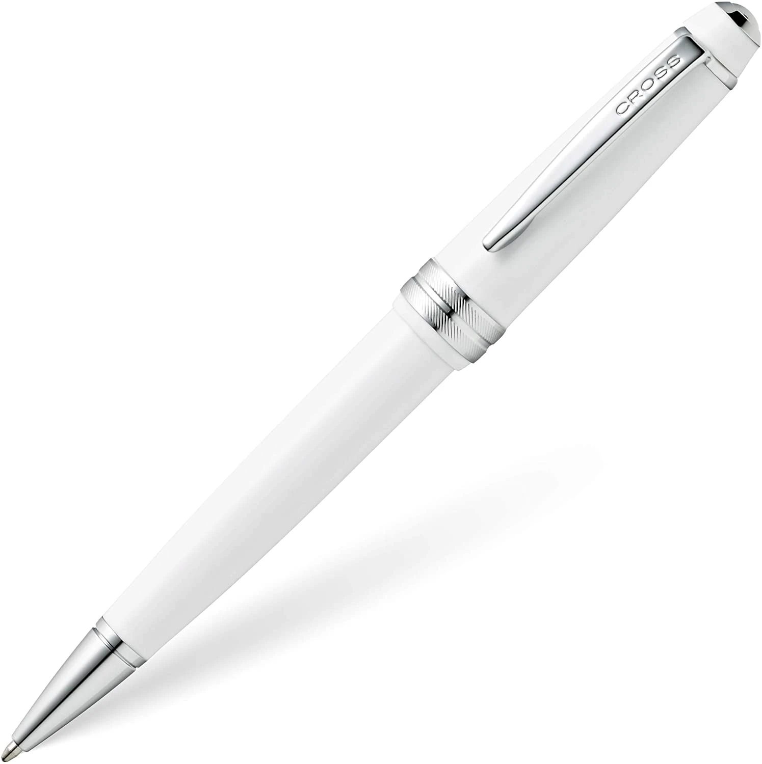 Cross® Cross Bailey Light Ballpoint Pen, Polished White Resin