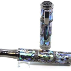 Monteverde Regatta Abalone Shell Limited Edition Rollerball Pen, Gunmetal