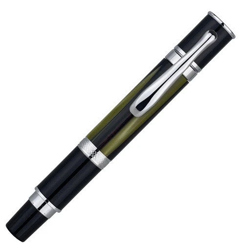 Monteverde Mini Jewelria Rollerball Pen - Green Stripe