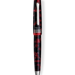 Tibaldi N60 Ruby Red Resin Ballpoint Pen
