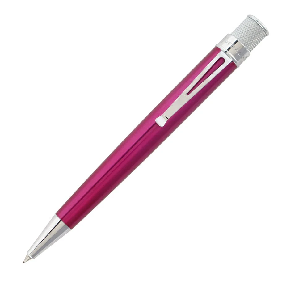 Retro 51 Tornado Classic Rollerball Pen, Pink Lacquer