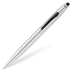 Cross® Cross Tech 2 Ballpoint Pen & Stylus, Chrome & Black
