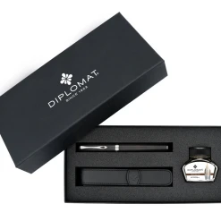 Diplomat Excellence A2 Fountain Pen Gift Set, Oxyd