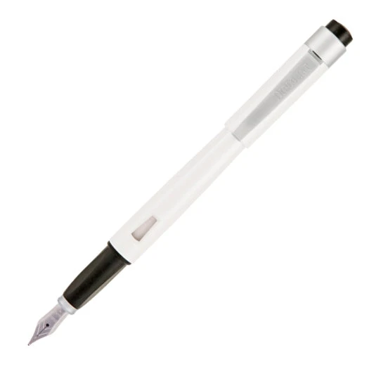 Diplomat Magnum Soft Touch Fountain Pen, Pearl White