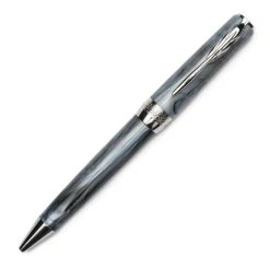 Pineider Full Metal Jacket Ballpoint Pen, Coal Grey